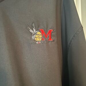 Like new vintage Miami Redskin logo C&B WindTec pullover